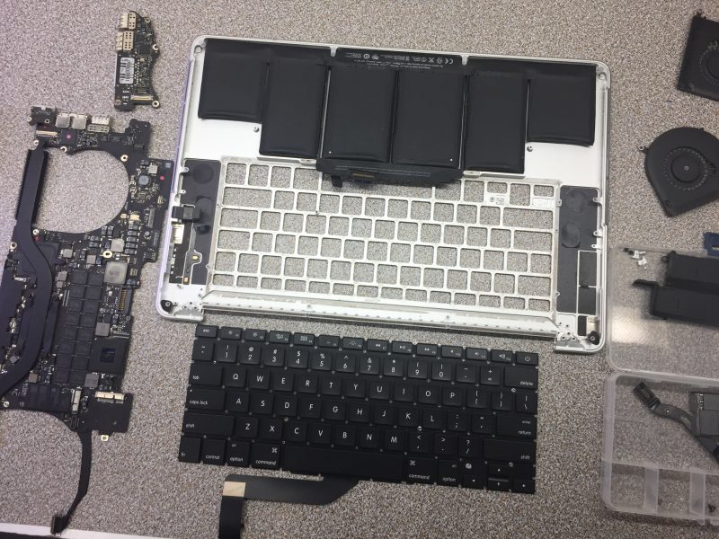 MacBook Pro keyboard replacement