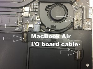 MacBook battery not charging - cable loose