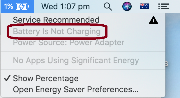 how to check macbook pro charger wattage
