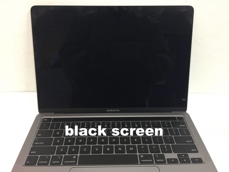 MacBook won't turne on - black screen